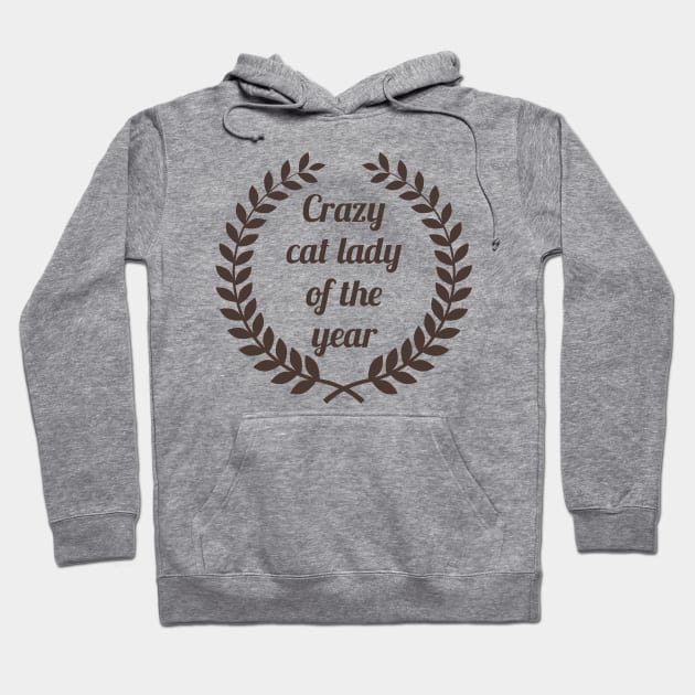 Crazy cat lady Hoodie by b34poison